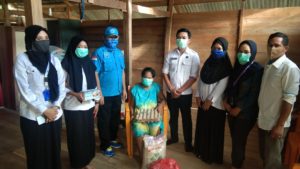 Bakti Sosial Ramadhan 1441 H, BNNK Polman Bagi-Bagi Sembako dan Masker