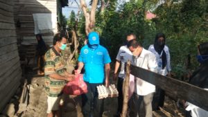 Bakti Sosial Ramadhan 1441 H, BNNK Polman Bagi-Bagi Sembako dan Masker