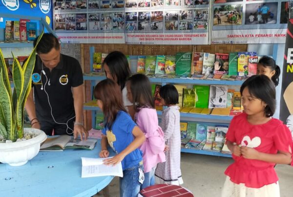 BNNK Polman Sediakan Ruang Baca "#hidup100persen" dan Wifi Gratis