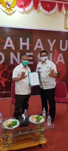 Bupati Polman, H. A. Ibrahim Masdar Sambut Kunjungan Kerja Kepala BNNP Sulbar.
