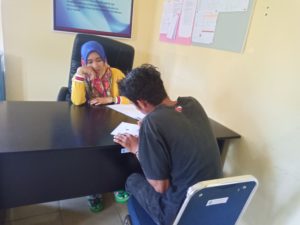 Assesmen 1 korban penyalahgunaan narkoba di Klinik Pratama Tipalayo BNN Kab. Polewali Mandar Assesmen 1 korban penyalahgunaan narkoba di Klinik Pratama Tipalayo BNN Kab. Polewali Mandar