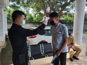 BNN Kabupaten Polewali Mandar Antisipasi penyebaran Covid-19 di lingkungan kerja