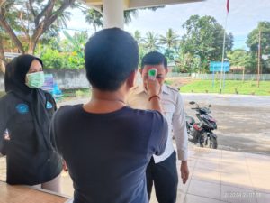 BNN Kabupaten Polewali Mandar Antisipasi penyebaran Covid-19 di lingkungan kerja
