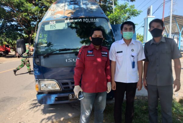 Gelar Sosialisasi Cegah Narkoba dan Covid-19, BNNK Polman Gandeng Dinas Kominfo dan SP