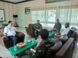 Bupati Polman, H. A. Ibrahim Masdar Sambut Kunjungan Kerja Kepala BNNP Sulbar.