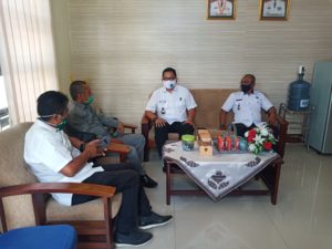 Bupati Polman, H. A. Ibrahim Masdar Sambut Kunjungan Kerja Kepala BNNP Sulbar.