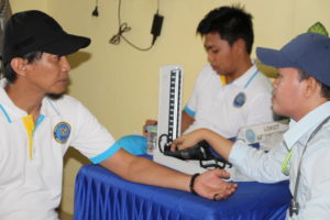 Meriahkan HANI 2019 BNN Kabupaten Polewali Mandar Gelar Donor Darah di Halaman Kantor BNN Kab. Polewali Mandar