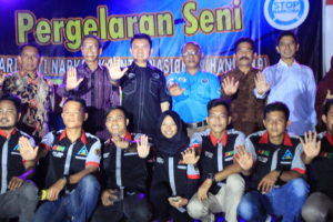 Peringatan Hari Anti Narkotika Internasional HANI 2019 BNN Kabupaten Polewali Mandar Menggelar Pergelaran Seni