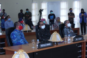 Bersama Bupati dan Wakil Bupati, BNN Kabupaten Polewali Mandar Mengikuti Peringatan HANI 2020 Secara Virtual