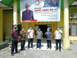 Kepala BNNP Sulbar Kunjungi Desa Battetangnga Kepala BNNP Sulbar Kunjungi Desa Battetangnga