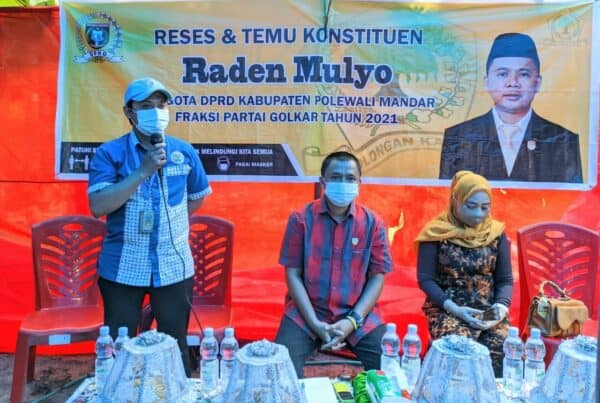 Reses Anggota DPRD Kab. Polman Gandeng BNN di Kel. Sulewatang