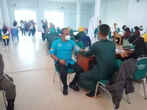 Personil BNNK Polman Terima Vaksinasi Tahap II Dosis Ke Dua