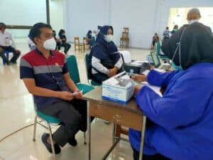 Personil BNNK Polman Terima Vaksinasi Tahap II Dosis Ke Dua