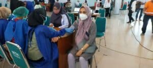 Personil BNNK Polman Terima Vaksinasi Tahap II Dosis Ke Dua