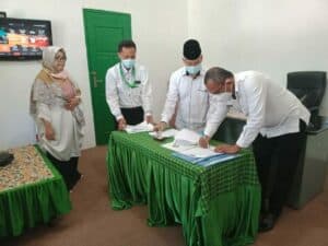 Wujudkan P4GN, BNNK dan IAI DDI Polman Teken MoU