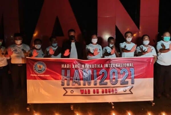 Prihatin dengan maraknya kasus penyalahgunaan narkotika di Indonesia