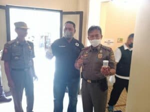 BNNK Polman Tes Urine Jajaran Satpol PP dan Petugas Damkar