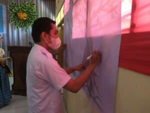 DEKLARASI ANTI PERUNDUNGAN SMKN LABUANG GANDENG BNNK POLMAN