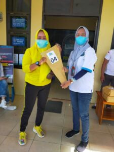 Dalam Rangka Menyongsong HUT BNN RI ke-20 Tahun, BNNK Polewali Mandar Laksanakan Giat Senam Sehat Bersama, Donor Darah, Penanaman Pohon, dan Penyerahan Gerobak Kopi dan Baca Bagi Klien Pasca Rehab/Mantan Pecandu Narkoba