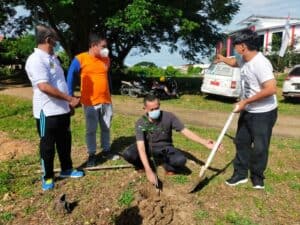 Dalam Rangka Menyongsong HUT BNN RI ke-20 Tahun, BNNK Polewali Mandar Laksanakan Giat Senam Sehat Bersama, Donor Darah, Penanaman Pohon, dan Penyerahan Gerobak Kopi dan Baca Bagi Klien Pasca Rehab/Mantan Pecandu Narkoba