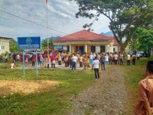 Dalam Rangka Menyongsong HUT BNN RI Ke-20, BNNK Polewali Mandar Laksanakan Giat Senam Sehat Bersama, Donor Darah, Penanaman Pohon, dan Penyerahan Gerobak Kopi dan Baca Bagi Klien Pasca Rehab/Mantan Pecandu Narkoba