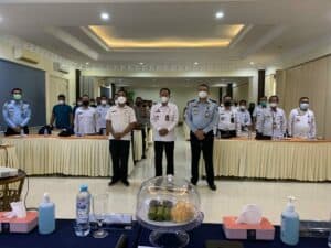 BNNK Polman Ikuti Rapat TIM Pengawasan Orang Asing (PORA) Kab. Polewali Mandar Tahun Anggaran 2022.