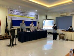 BNNK Polman Ikuti Rapat TIM Pengawasan Orang Asing (PORA) Kab. Polewali Mandar Tahun Anggaran 2022.