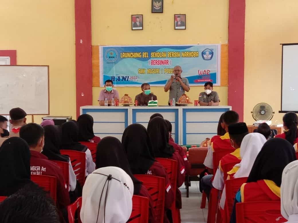 Buat Terobosan Baru, BNNK Polman Launching Bell Sekolah Bersinar Buat Terobosan Baru, BNNK Polman Launching Bell Sekolah Bersinar