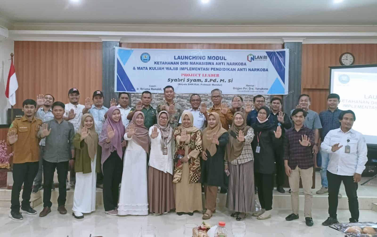 Rektor dan Ketua mengeluarkan Surat Keputusan Terkait Mata Kuliah Wajib Pendidikan Anti Narkoba.