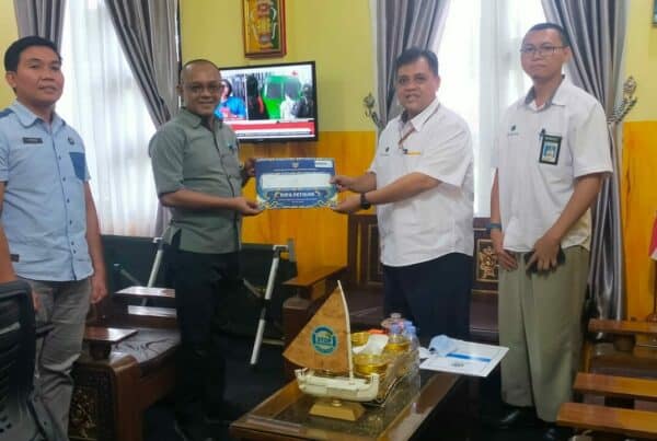 Kepala BNNK Polman menerima Kunjungan dan Koordinasi Kepala Kantor Pelayanan Perbendaharaan Negara (KPPN) Kab. Majene