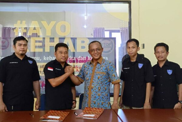 BNNK Polman dan LBH Mitra Marani Sulbar Tandatangani MoU