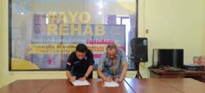 BNNK Polman dan LBH Mitra Marani Sulbar Tandatangani MoU