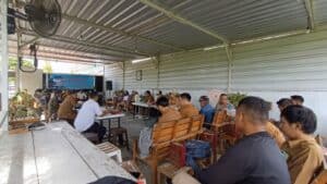 BNNK Polman melaksakanakan Rapat Koordinasi Pelaksanaan Dalam Rangka Pelaksanaan Fasilitasi Advokasi Program Ketahanan Keluarga Anti Narkoba Berbasis Sumber Daya Pembangunan Desa/Kelurahan.