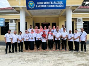 BNNK Polewali Mandar Terima Kunjungan Tim Surveyor Akreditasi Klinik Pratama Tipalayo
